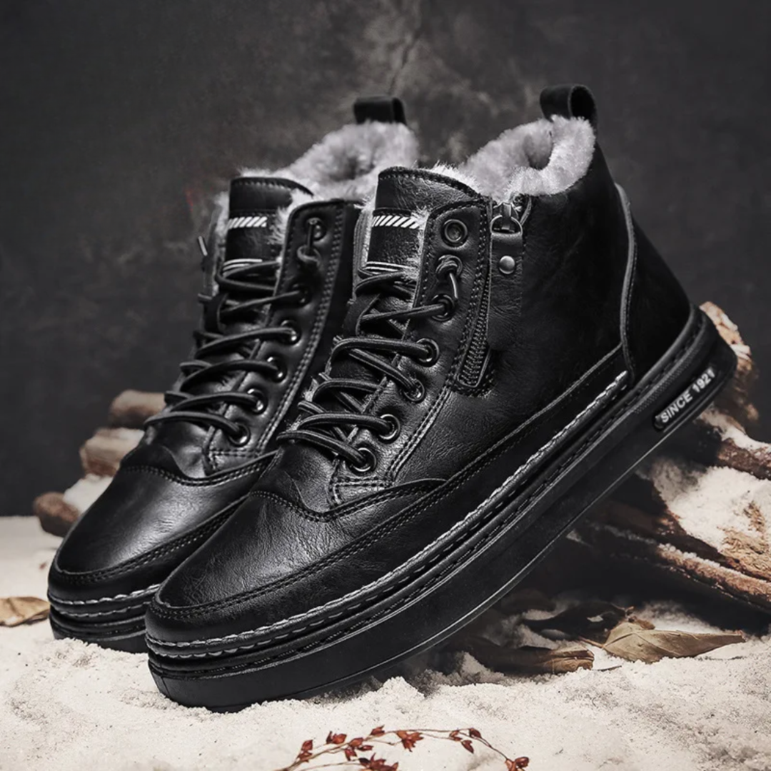 Bryson - Leather ankle boots